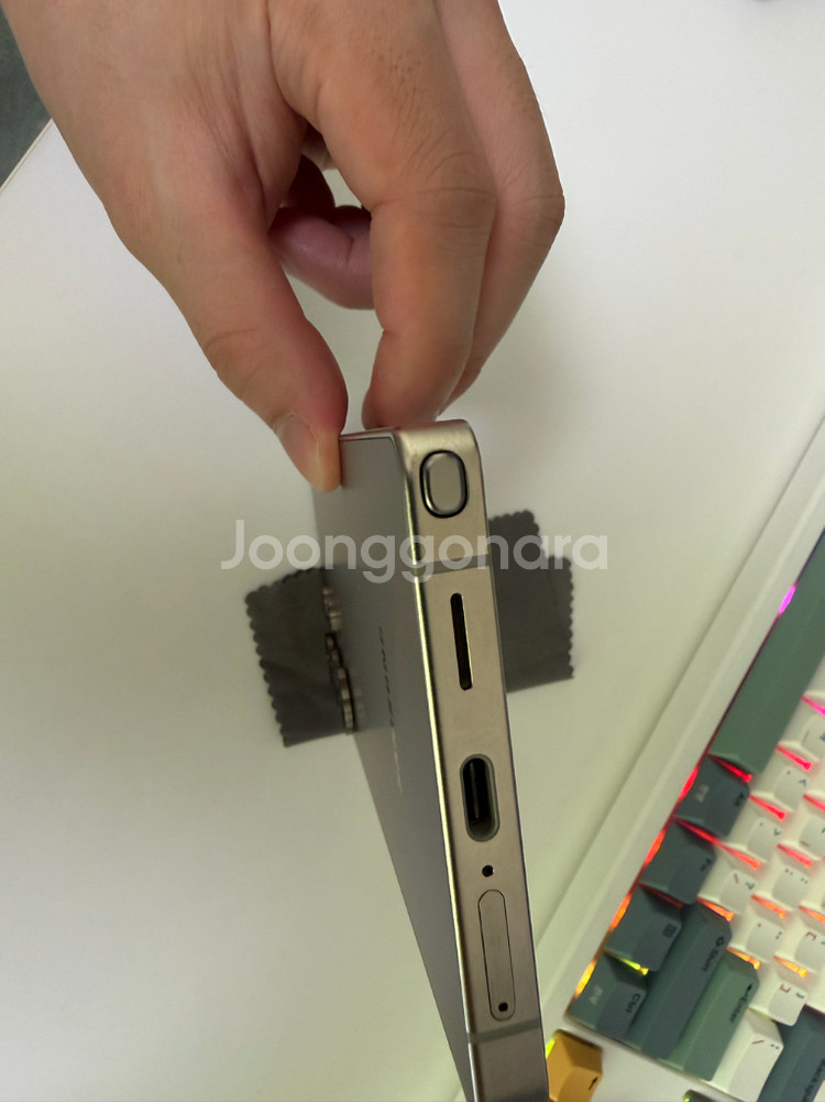 갤럭시 s25 울트라 512gb 티타늄 그레이 팝니다--4