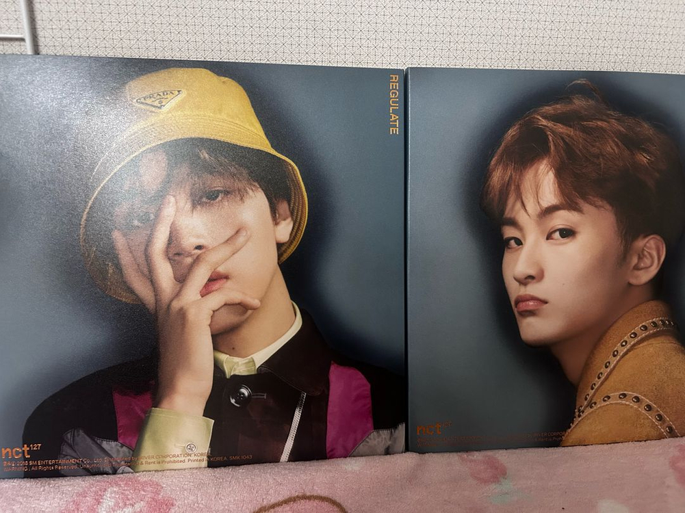 엔시티127 래귤레이트 마크해찬 개봉앨범 일괄 이미지