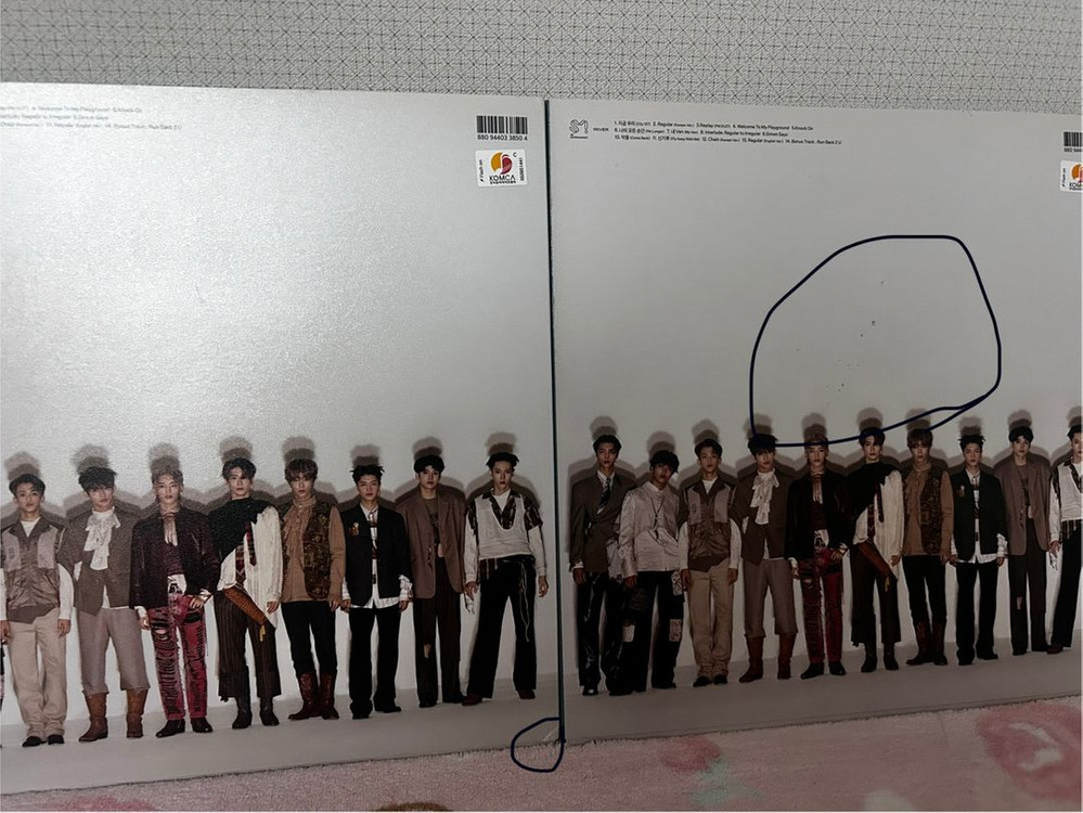 엔시티127 래귤레이트 마크해찬 개봉앨범 일괄 이미지