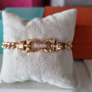 18k 언발 체인 팔찌