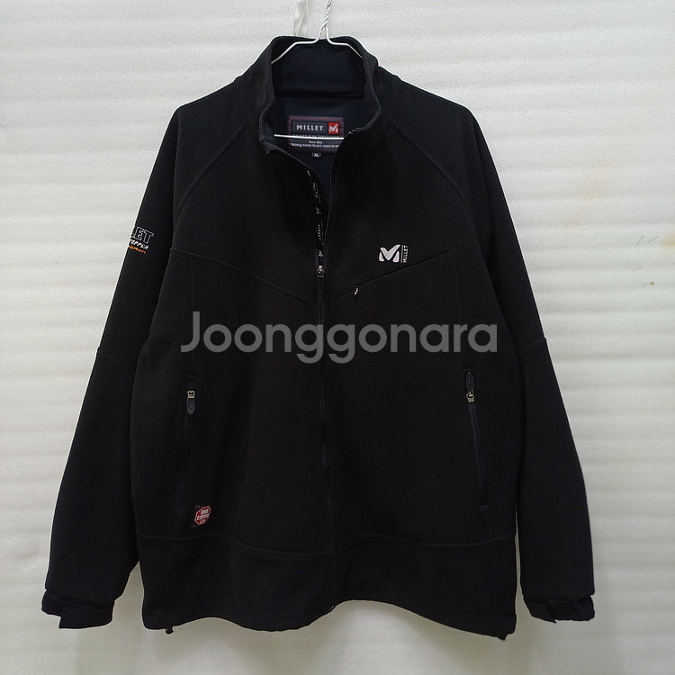 밀레 등산 윈드스토퍼 방풍 플리스 자켓 남성 XL 2XL 블랙 사랑봉봉--0