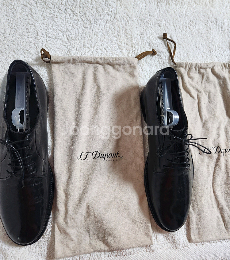S.T. Dupont 남성 클래식 구두 블랙 43--9