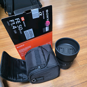 소니 FE 50mm F1.4 GM 렌즈