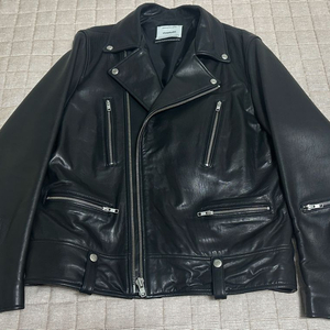 비바스튜디오 가죽 라이더 재킷