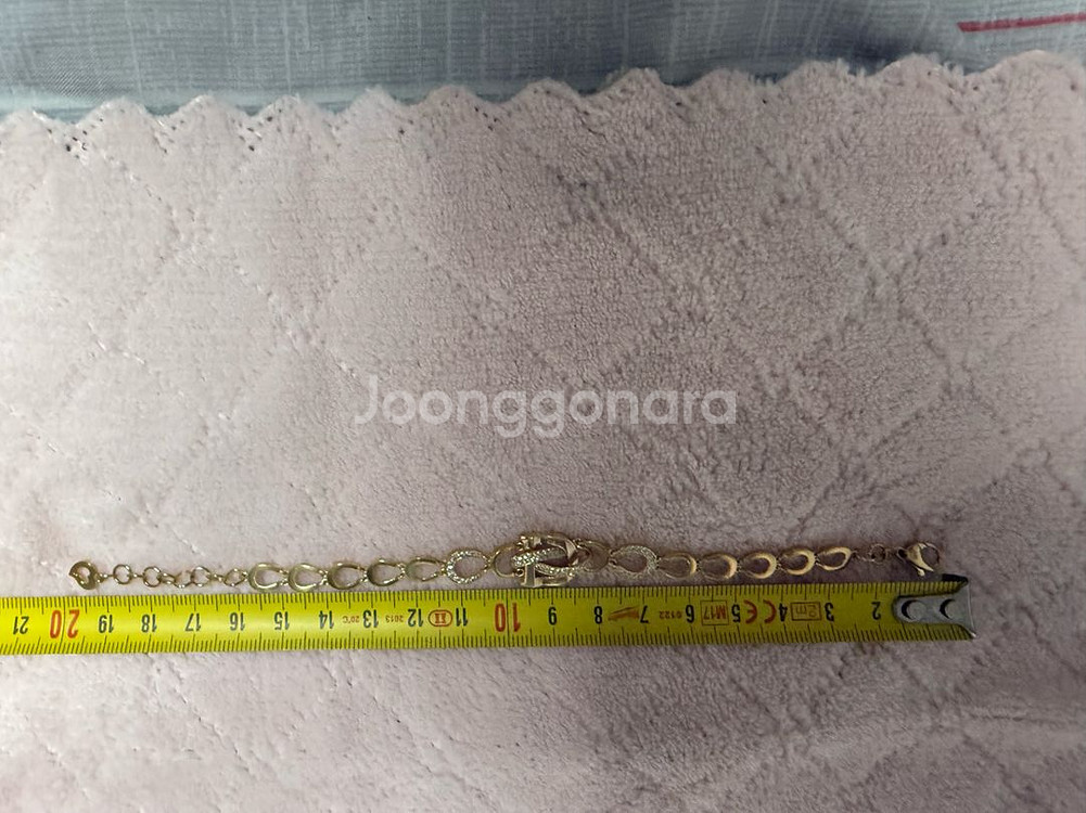 18k 목걸이 팬던트/ 18k 팔찌 / 18k 귀걸이 세트 일괄 판매--7