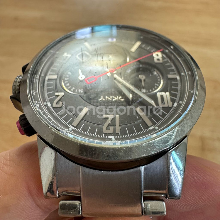 DKNY 크로노그래프 손목시계--6