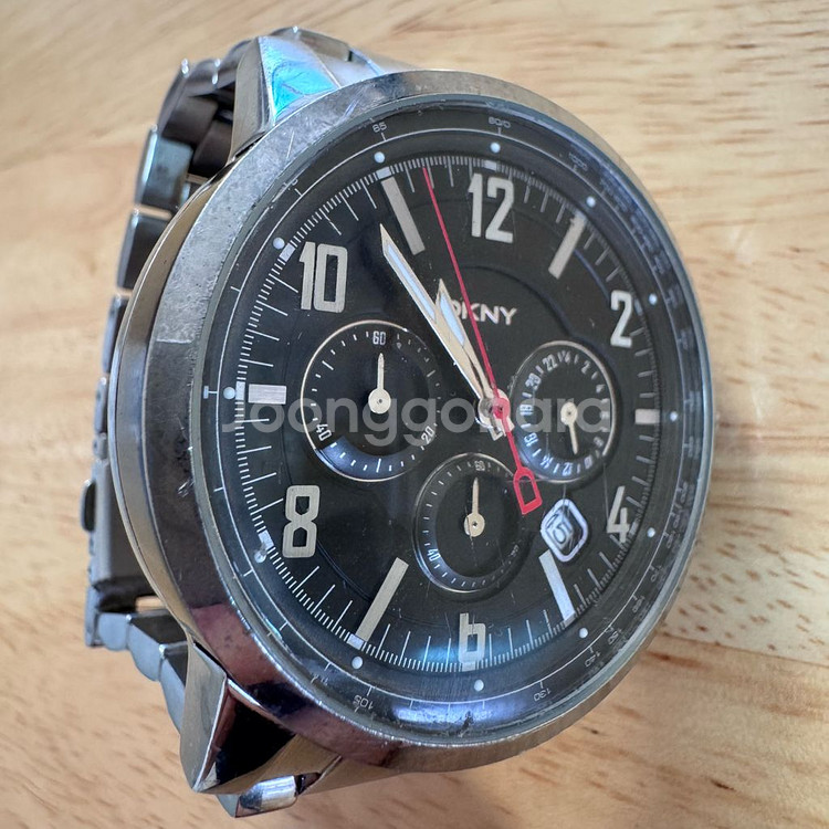 DKNY 크로노그래프 손목시계--7