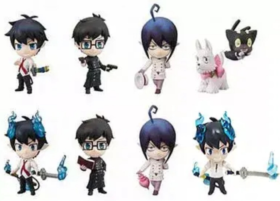 청의엑소시스트 데포르메 피규어 치비스타 리미티드 8종 개봉품--0