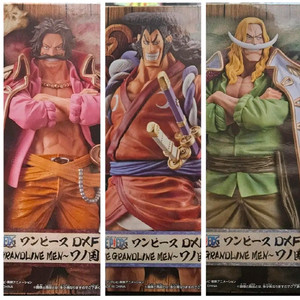 원피스 DXF 그랜드라인맨 로저 흰수염 오뎅 피규어 3종