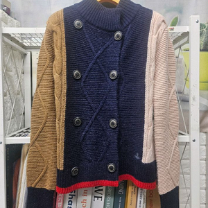 비비안웨스트우드 여성니트가디건 S 55 컬러배색 WL91