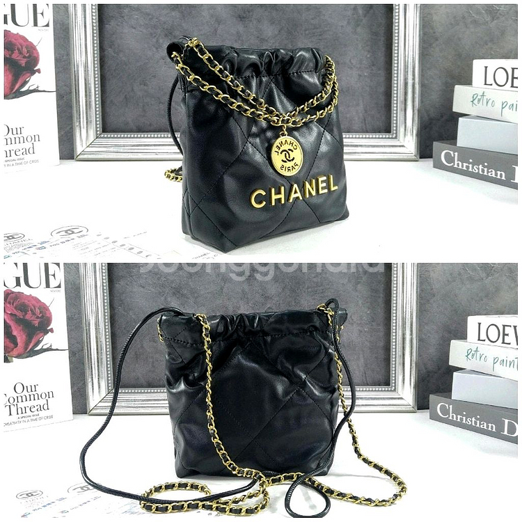 샤넬 22백 미니 핸드백 샤넬 가방--8