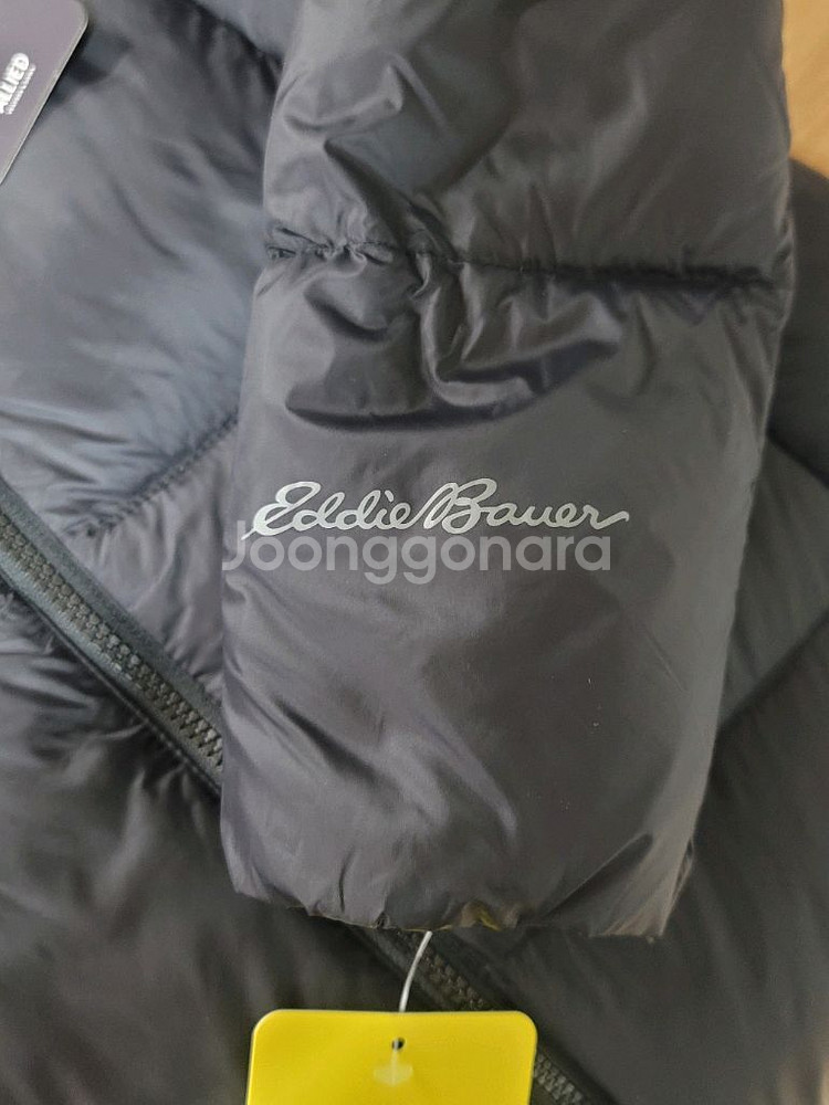 (새상품)Eddie Bauer 에디바우어 여성 루나픽 오리털 후드롱패딩--4