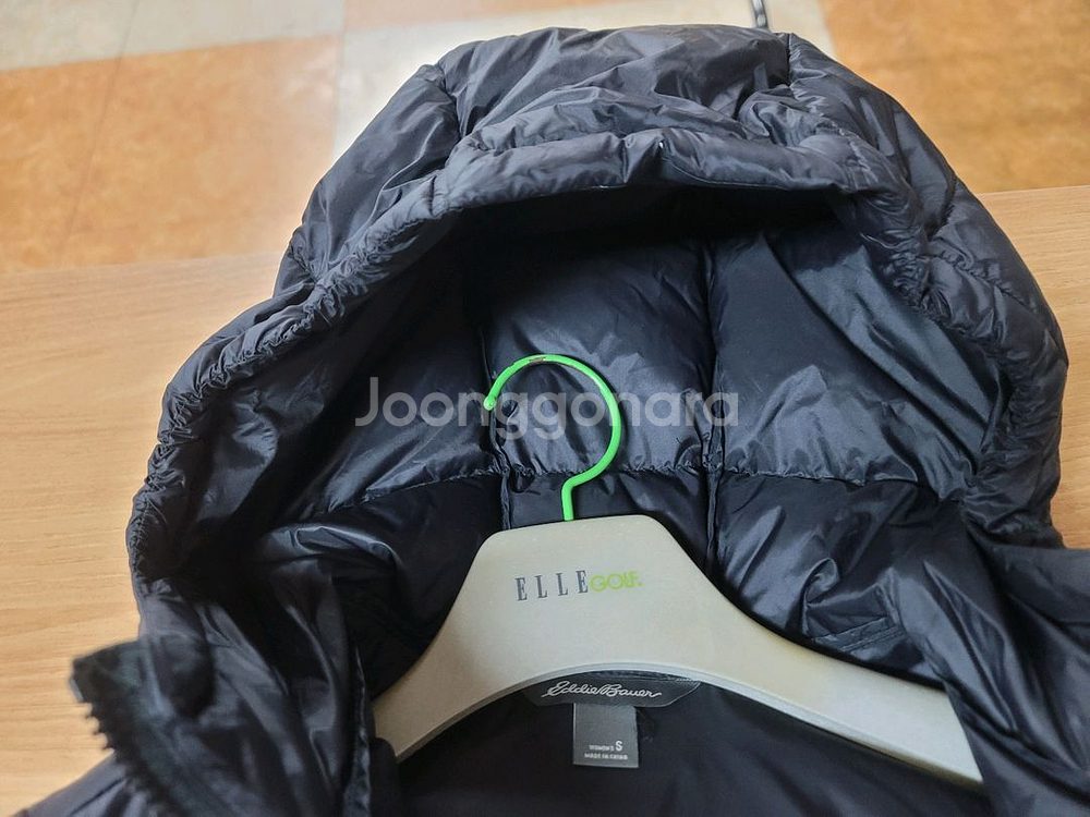 (새상품)Eddie Bauer 에디바우어 여성 루나픽 오리털 후드롱패딩--6