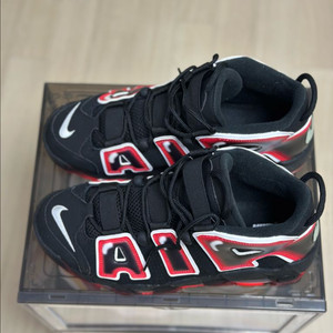 [280]나이키 업템포 크림슨