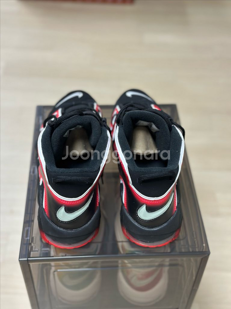 [280]나이키 업템포 크림슨--3