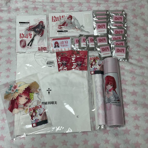 택포) 하나비 카시와 루비 생일 굿즈 아크스타 학생증 캔뱃지 장패드