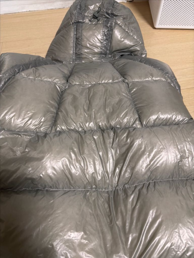 무신사 스탠다드우먼 패딩s 그레이--0