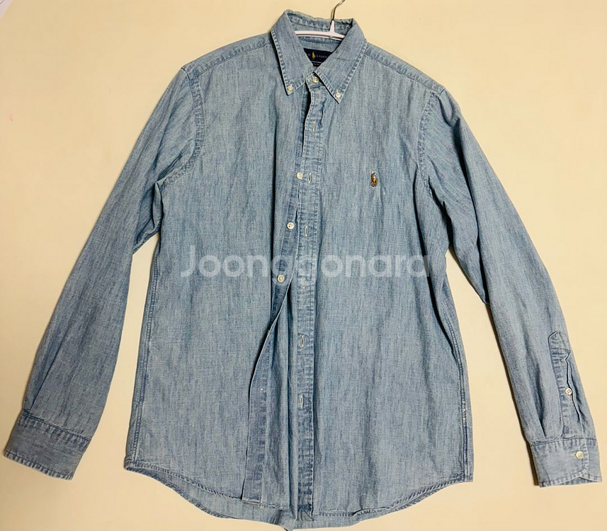 폴로 랄프로렌 데님 셔츠 클래싯핏 (M)--0