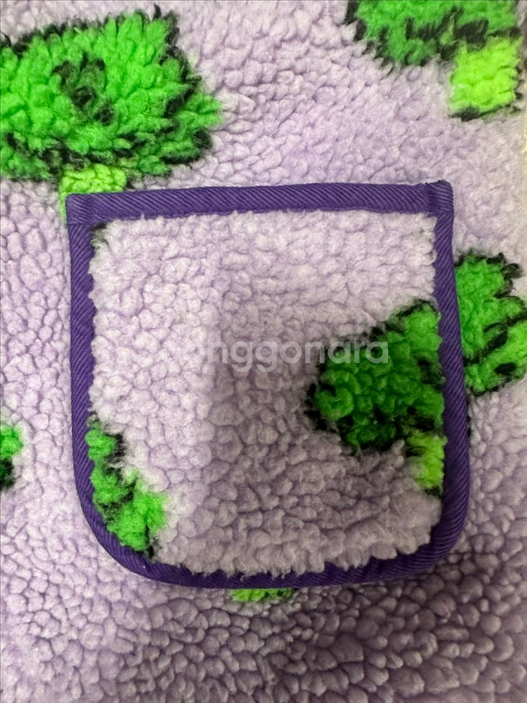 베베베베 브로콜리 덤블 리버시블코트 L사이즈--2