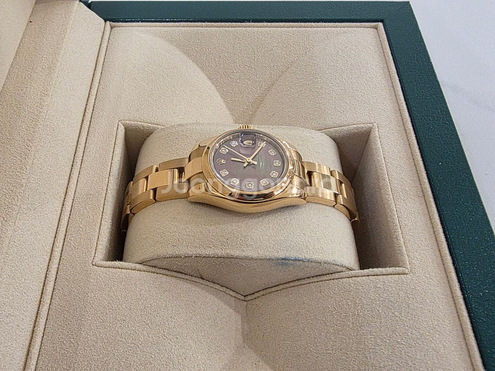 로렉스 오이스터 퍼페츄얼 금통 26MM 흑자개 단품--3