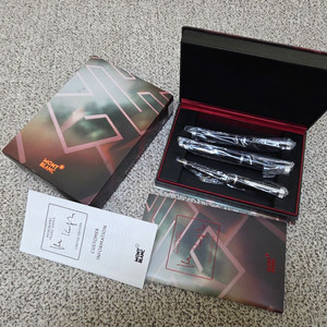 몽블랑 작가시리즈 카프카 만년필 볼펜 샤프 세트