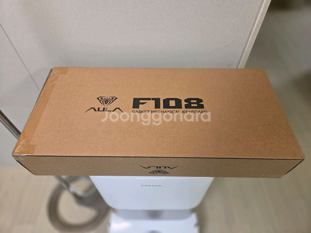 (미개봉) 독거미 AULA F108 저소음솜사탕축--3