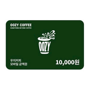 우지커피 모바일상품권 1만원권 8800원