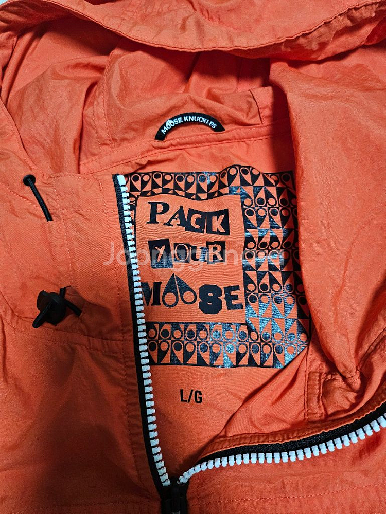 무스너클 윈드브레이커 바람막이 점퍼 L(오버핏,105)--7