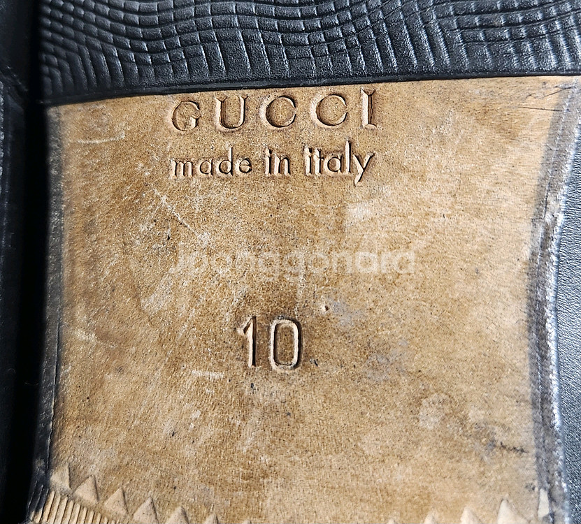 GUCCI 홀스빗 로퍼10(290mm)--5