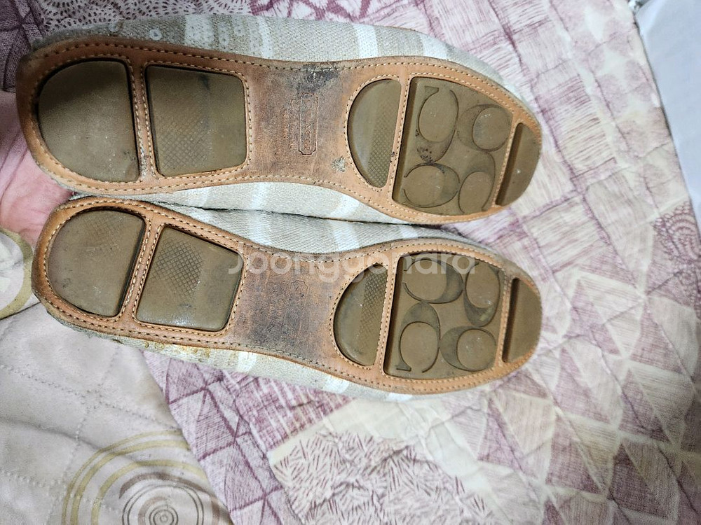 코치 플랫슈즈 7C--2