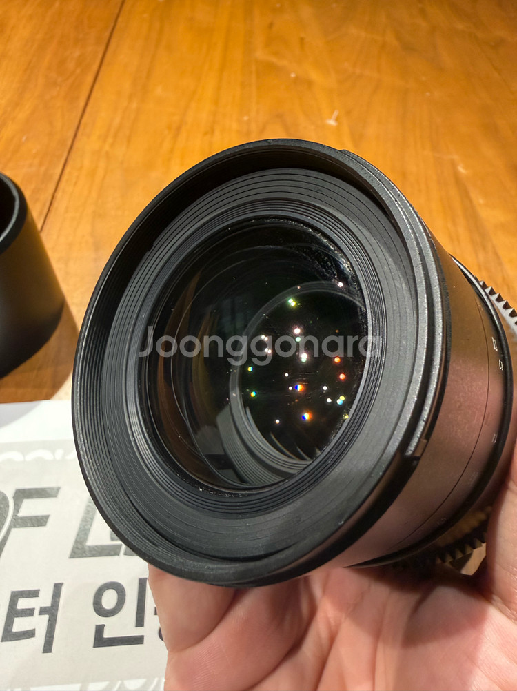 삼양100mm 매크로 렌즈 캐논 EF 마운트--3