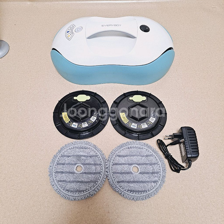 에브리봇 물걸레 로봇청소기 배터리좋음 걸레포함 RS500 무선 자동 급수--9