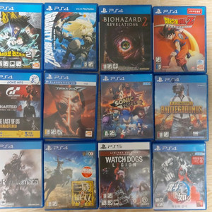 PS4 플스4 철권7 그라비티러쉬2 카카로트 그란투리스모 언차티드4 소닉포시즈 배틀그라운드 니어오토마타 진삼국무쌍8