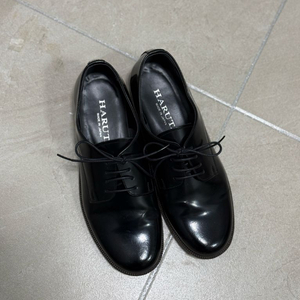 하루타 소가죽 여성 더비슈즈 여성로퍼 240