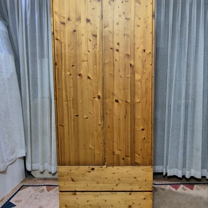 원목 2D 서랍 수납 옷장