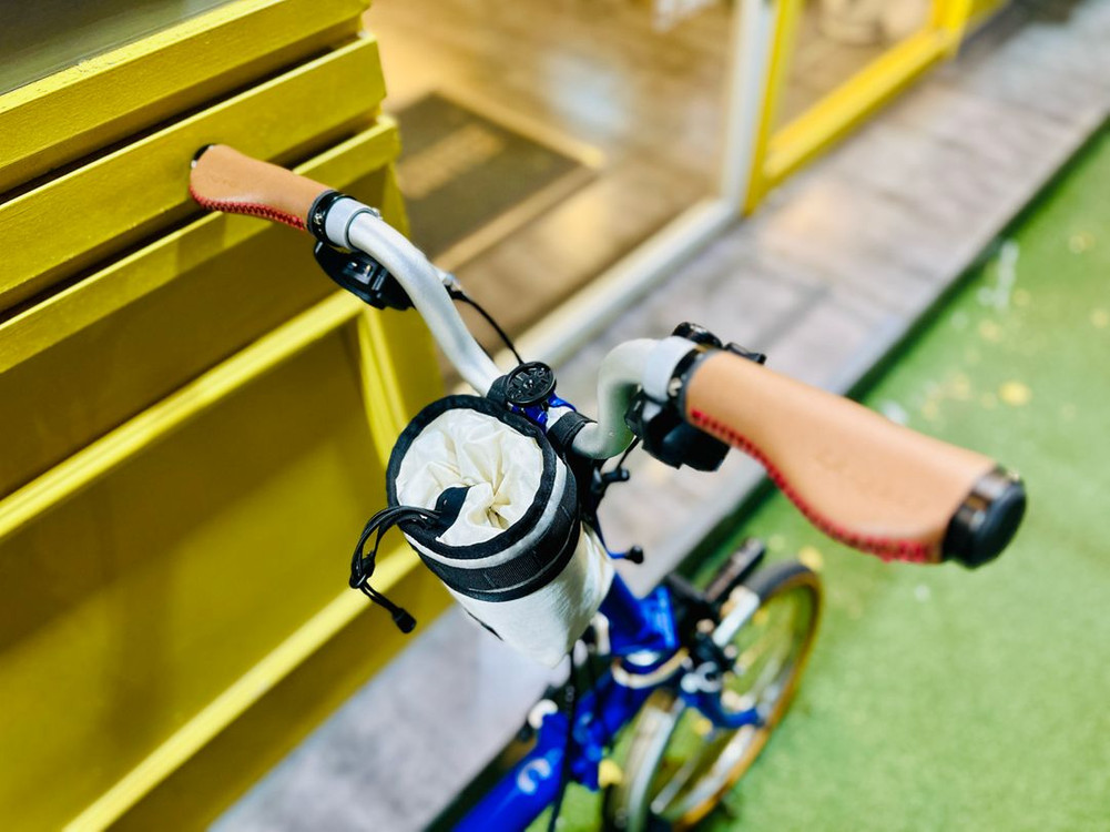 브롬톤 C라인 익스플로러 6단 2022년식 피카딜리블루 버디gt, 그래블 대차가능 이미지