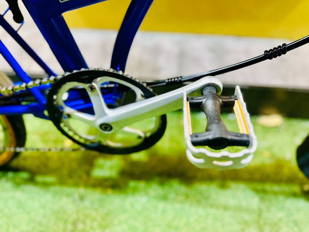 브롬톤 C라인 익스플로러 6단 2022년식 피카딜리블루 버디gt, 그래블 대차가능 이미지