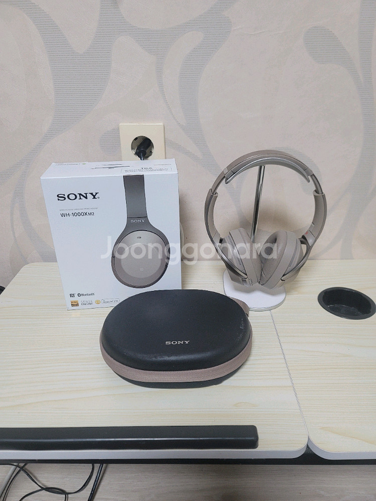 소니 WH-1000XM2 노이즈캔슬링 헤드폰--0