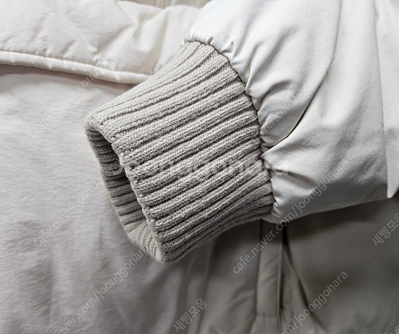 지프 다운 여성패딩 프리사이즈 반집업 후드아노락 AC65--5