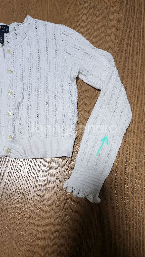 폴로 랄프로렌 여아 니트 원피스+가디건 셋트 S 사이즈--8