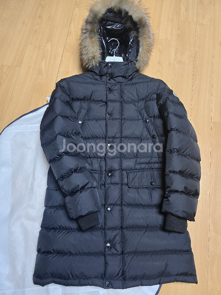 몽클레어 키즈 롱패딩 14세 블랙.성인여성 착용가능--0