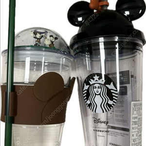 스타벅스 오텀 디즈니 미키마우스 조이풀 콜드컵 오텀 디즈니 투게더 글라스 콜드컵 세트