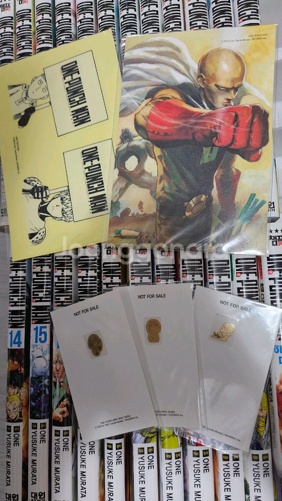 원펀맨 만화책 1-23(특전포함),히어로대전팝니다!--0