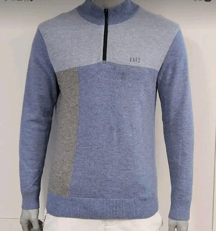 닥스 골프 방풍 반집업니트 100 21SS--1