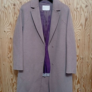 기비 캐시미어 함유 울 코트