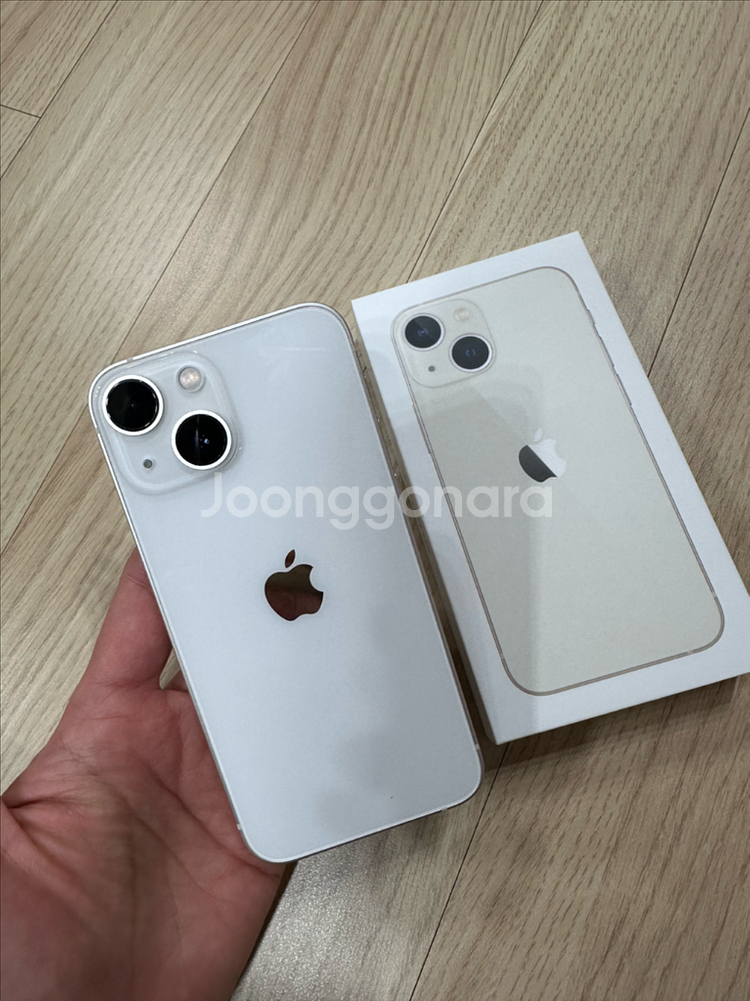 아이폰13미니 128기가 화이트--1