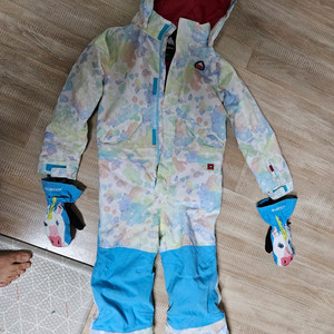 버튼 키즈보드복 키즈장갑