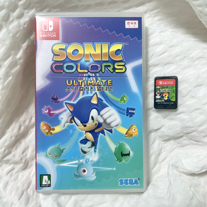 닌텐도 스위치 게임칩 (루이지 맨션3/소닉 컬러즈 얼티밋)