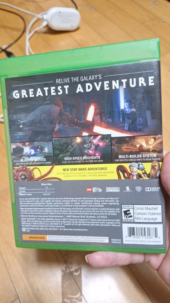 (가격재인하)xboxone 레고스타워즈 포스 어웨이큰 (깨어난 포스)14000원 싸게 팜 이미지