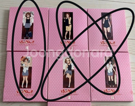 케이온 블루레이 특전 패브릭포스터 분철--0